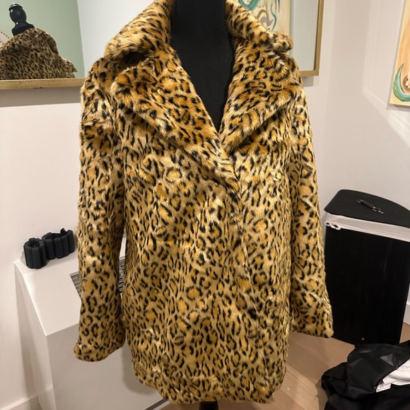 Luii Jackets & Blazers - Luii Animal Faux Fur Jacket, only worn once!
